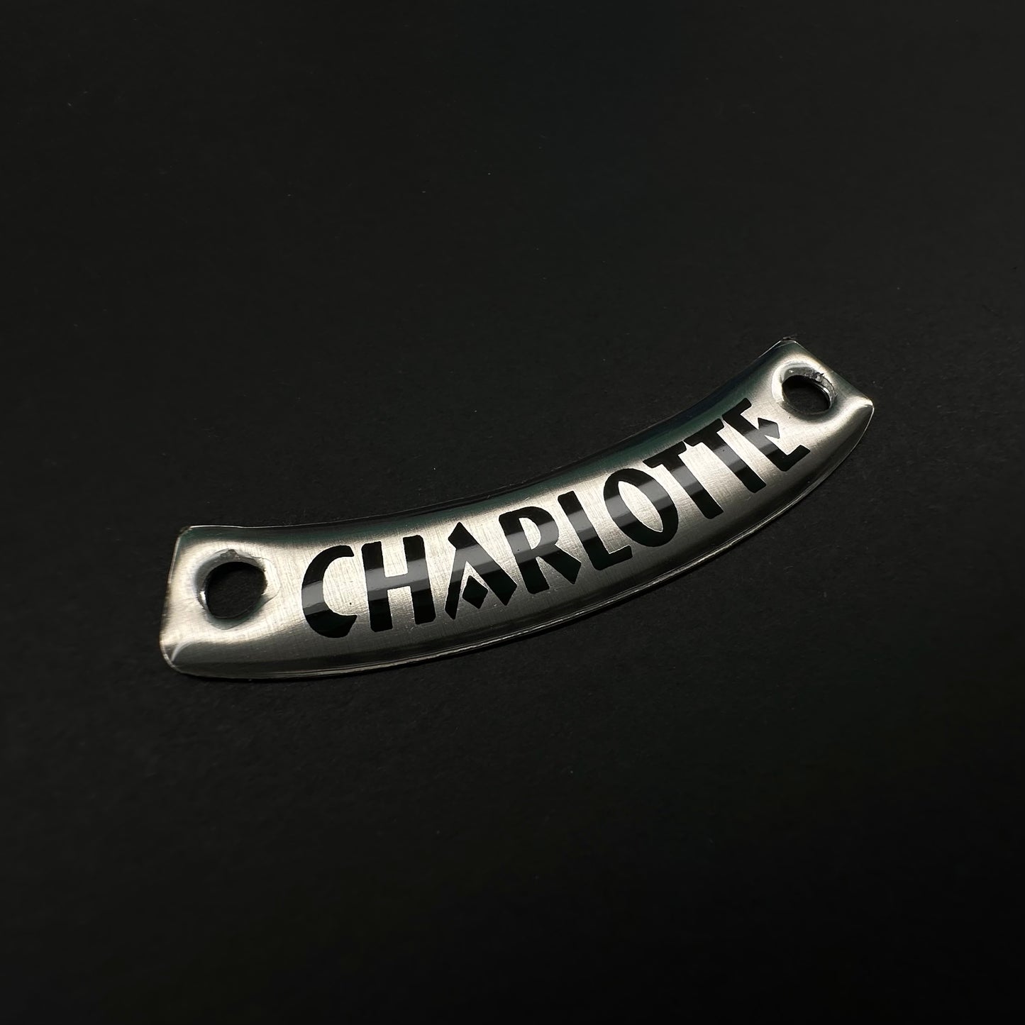 Charlotte - Divas Championship Replica Basic Customized Nameplate